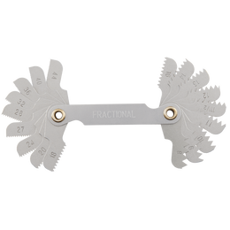 SAE Thread Pitch Gauge 8-44 TPI