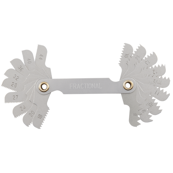SAE Thread Pitch Gauge 8-44 TPI, , hi-res