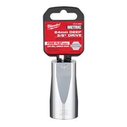 3/8" Drive 24mm Metric Deep 6-Point Socket