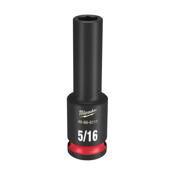 SHOCKWAVE™ 3/8" Drive 5/16" Deep 6 Point Impact Socket, , hi-res