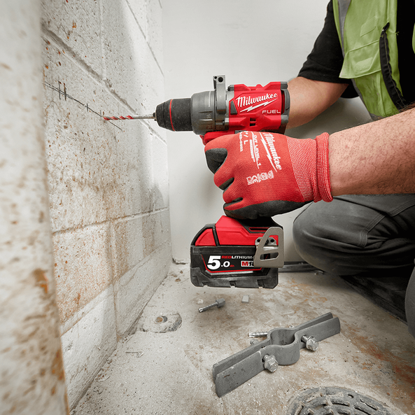 Milwaukee M18 FUEL 13mm Hammer Drill Driver Kit M18FPD3502C