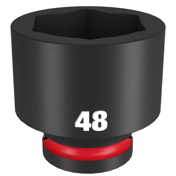 SHOCKWAVE™ 3/4" Drive 48mm Standard 6 Point Impact Socket, , hi-res