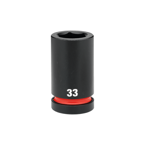 SHOCKWAVE™ 1" Drive 33mm Deep 6 Point Impact Socket, , hi-res
