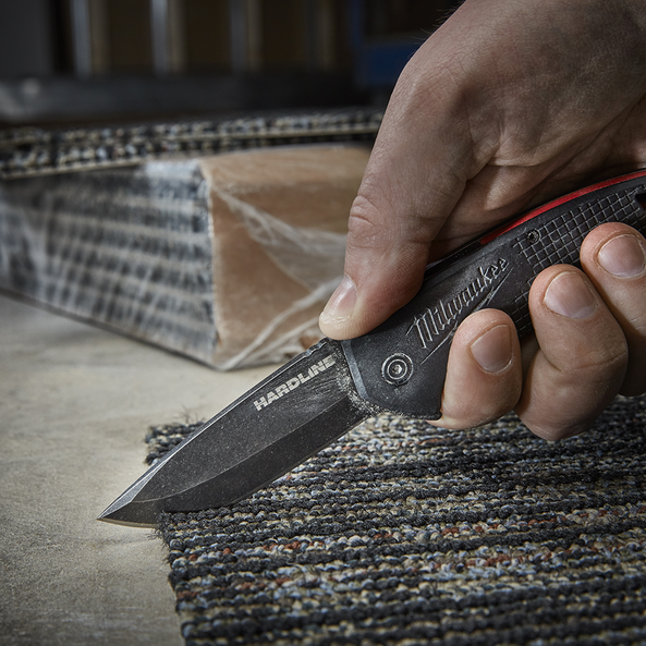 3" HARDLINE™ Smooth Blade Pocket Knife