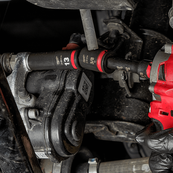 SHOCKWAVE™ 3/8" Drive 13mm Deep 6 Point Impact Socket, , hi-res