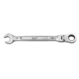 22mm Metric Flex Head Ratcheting Combination Wrench