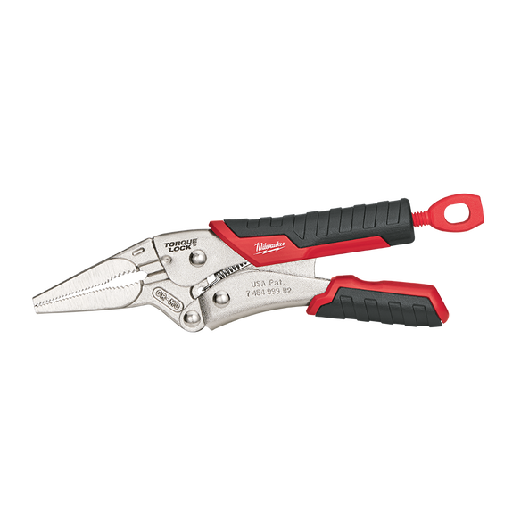 152mm (6") Torque Lock™ Long Nose Locking Pliers with Durable Grip