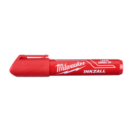 INKZALL™ Red Large Chisel Tip Marker