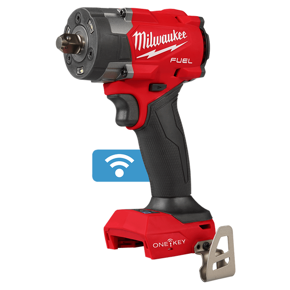 Milwaukee M18 FUEL ONE KEY 1 2 Controlled Torque Impact Wrench with Pin Detent Tool Only M18ONEFIW2PC120 Milwaukee Tool NZ