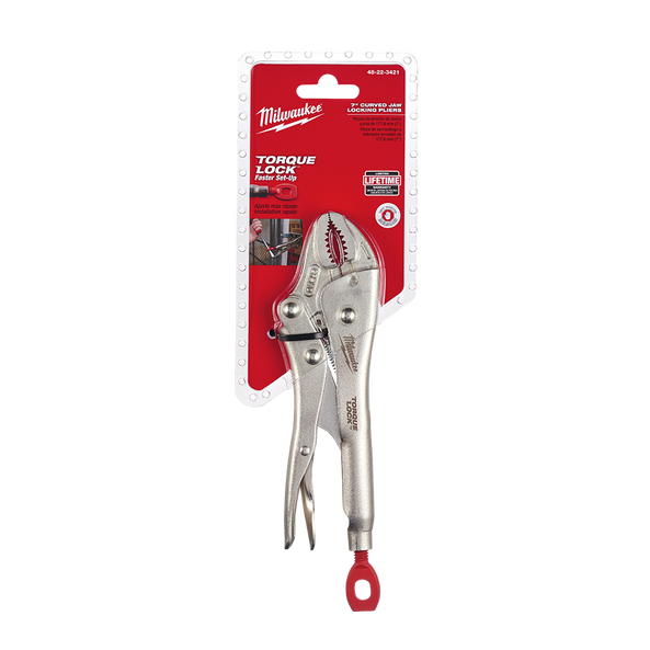 178mm (7") Torque Lock™ Curved Jaw Locking Pliers