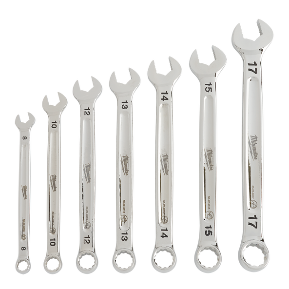 Milwaukee 7pc Combination Wrench Set Metric 48229507 Milwaukee