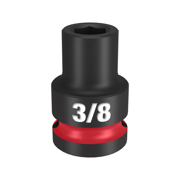 SHOCKWAVE™ 1/2" Drive 3/8" Standard 6 Point Impact Socket, , hi-res