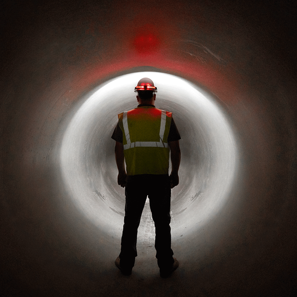 REDLITHIUM™ USB Rechargeable BEACON Hard Hat Light Kit, , hi-res