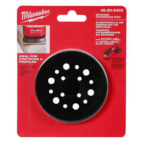 75mm (3") H&L Sponge Interface Pad, , hi-res