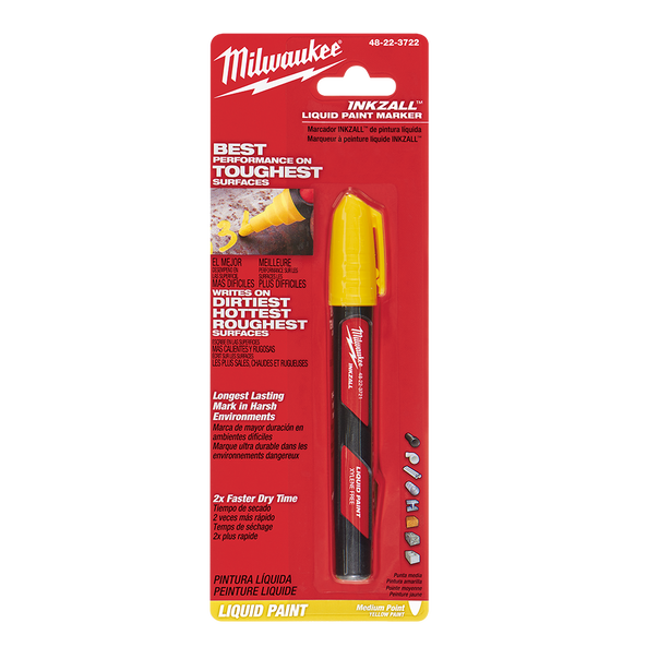 INKZALL™ Yellow Paint Marker (1 Pk)