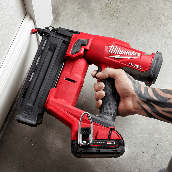 Milwaukee brad hotsell nailer battery