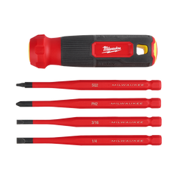4-in-1 1000v Insulated Multi-Bit Screwdriver