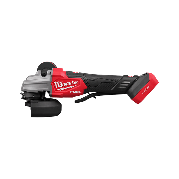 M18 FUEL™ ONE-KEY™ 125mm (5") Dual-Trigger Braking Angle Grinder with Deadman Paddle Switch (Tool Only), , hi-res