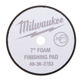 180mm Soft Foam Polishing Pad Black