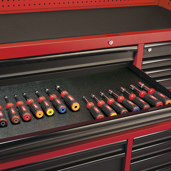 46" Rolling Steel Storage Chest and Cabinet
