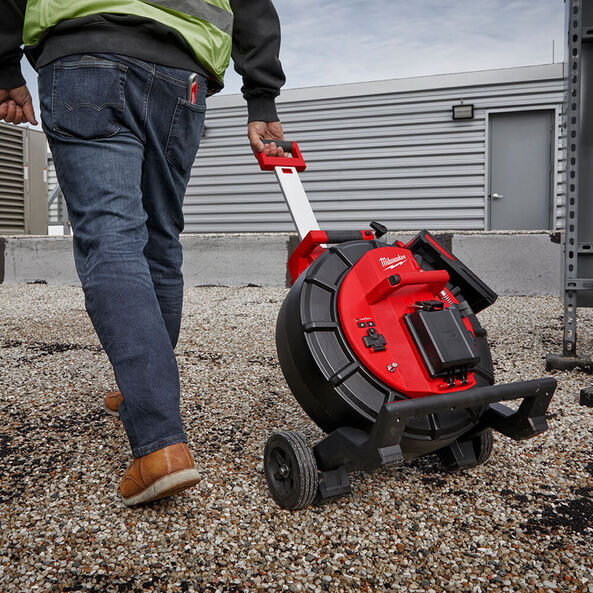 M18™ 60m (200') Mid-Stiff Pipeline Inspection Reel (Tool Only), , hi-res