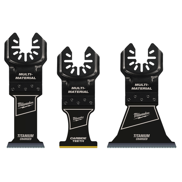 OPEN-LOK™ 3PC Multi Material Multi-Tool Blade Variety Pack, , hi-res