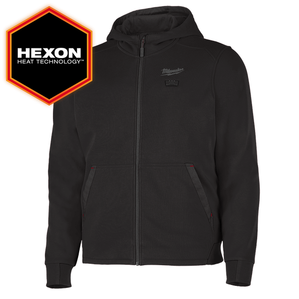 M12&trade; Heated Hoodie Black - S, Black, hi-res