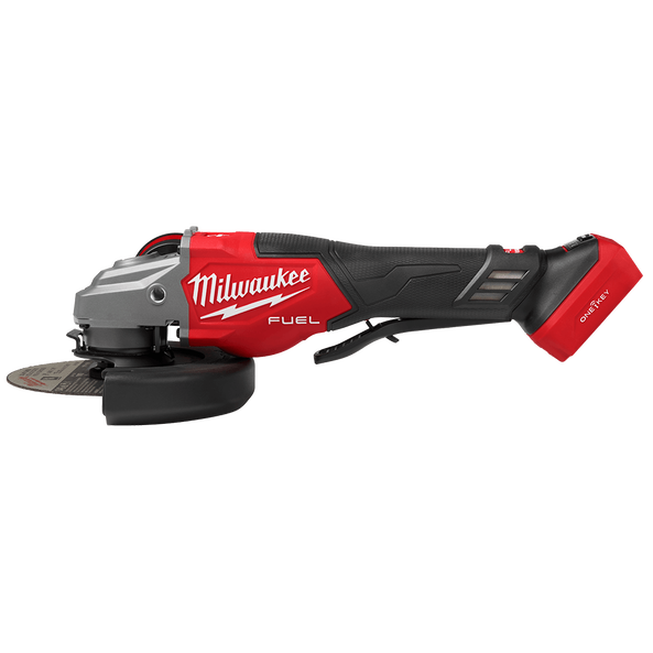 M18 FUEL™ ONE-KEY™ 125mm (5") High Speed Braking Angle Grinder with Deadman Paddle Switch (Tool Only), , hi-res