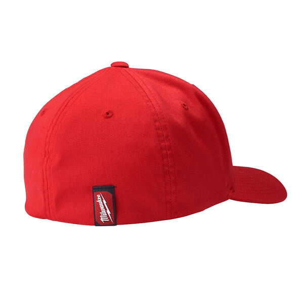 Fitted Hat Red - L/XL, Red, hi-res