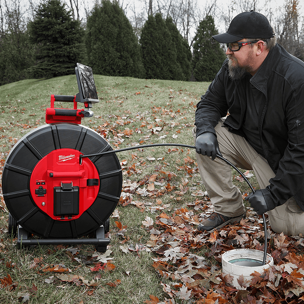M18™ 100m (325') Stiff Pipeline inspection Reel (Tool Only), , hi-res