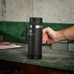 PACKOUT™ Mug 532ml (18oz) Sip Lid Black