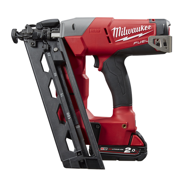 Milwaukee 16 gauge angled finish nailer discount