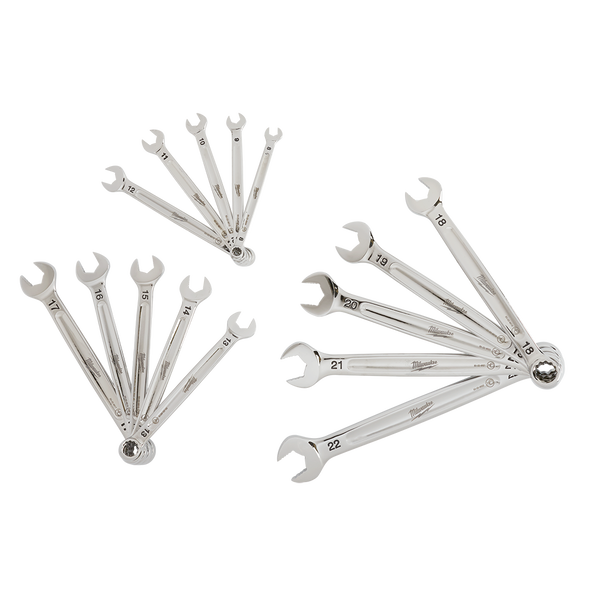 15pc Combination Wrench Set - Metric