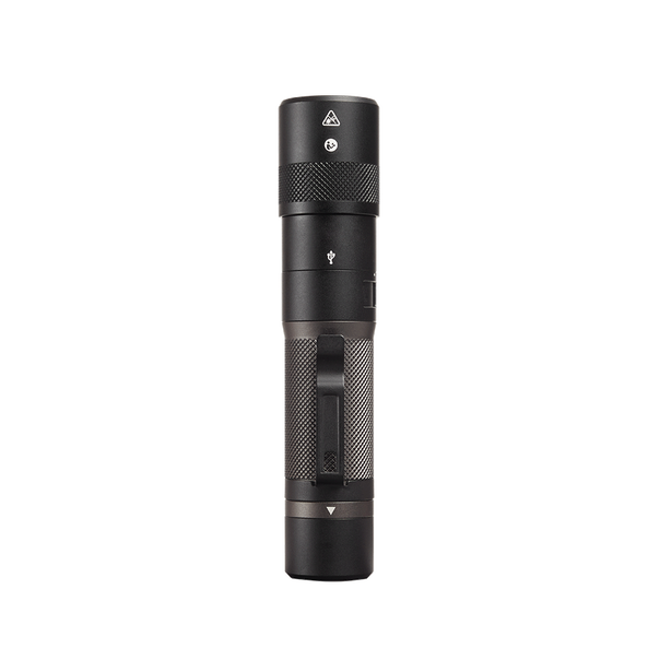 USB Rechargeable 1100L Twist Focus Flashlight Kit, , hi-res