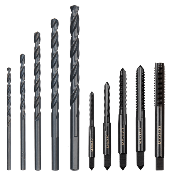 Metric Tap and Die 17PC Set - High Carbon Steel, , hi-res