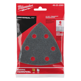 OPEN-LOK™ 89mm 60 Grit H&L Sandpaper 6PK