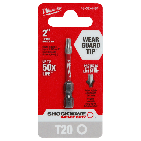 SHOCKWAVE™ Power Bit TORX™ T20 50mm (2")