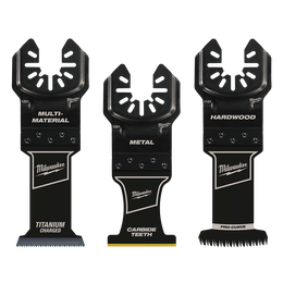 OPEN-LOK™ 3PC All Purpose Multi-Tool Blade Variety Pack Blades