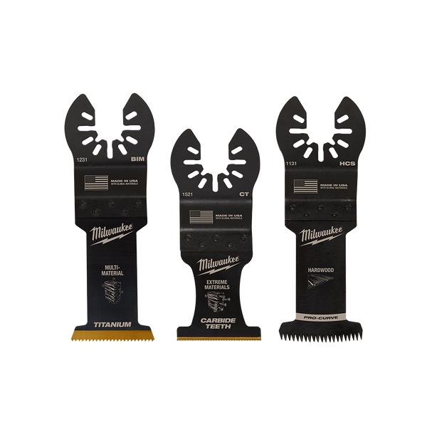 OPEN-LOK™ 3PC All Purpose Multi-Tool Blade Variety Pack Blades, , hi-res