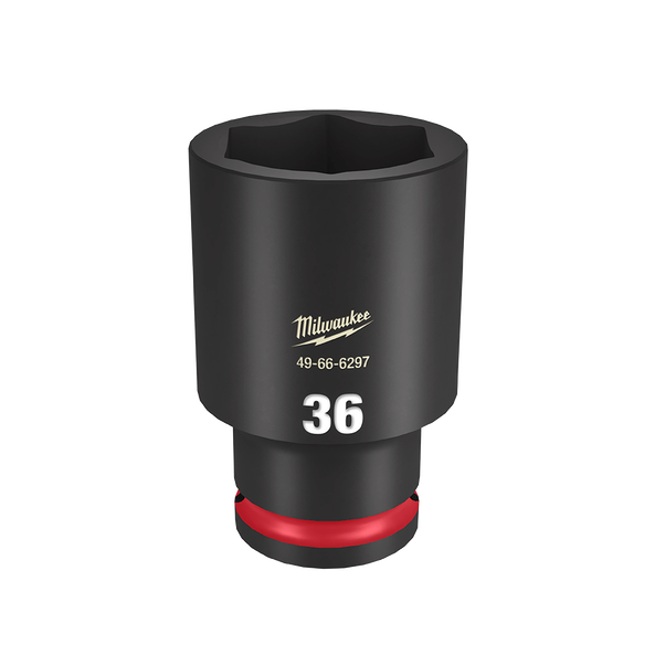 SHOCKWAVE™ 1/2" Drive 36mm Deep 6 Point Impact Socket, , hi-res