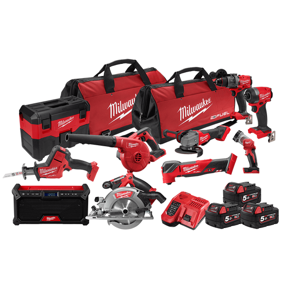 M18 FUEL™ 10 Piece Power Pack 10A3, , hi-res