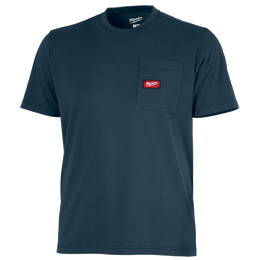 GRIDIRON Pocket Tee Short Sleeve Blue