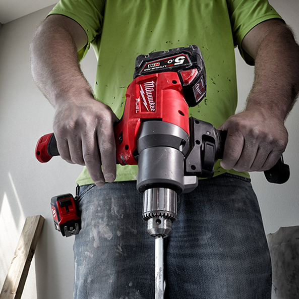 Milwaukee fuel mud hot sale mixer