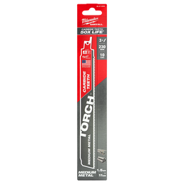 SAWZALL&trade; The TORCH&trade; with Carbide Teeth 230mm 9" 10TPI Blade 3 Pack