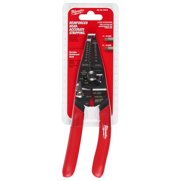 Multi-Purpose Wire Stripper With Reinforced Head, , hi-res