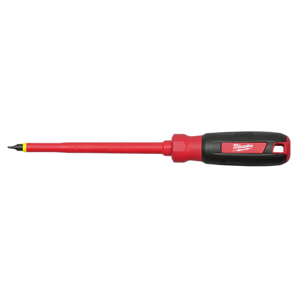 1/4" Slotted 1000V Insulated Screwdriver (4")