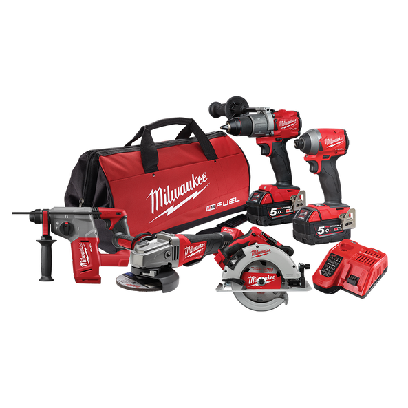 Milwaukee 5pc combo kit shop
