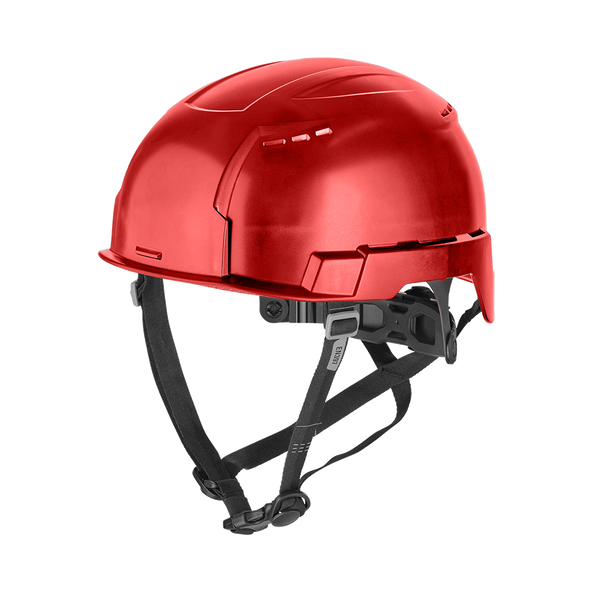 BOLT 200 Red Vented Helmet, Red, hi-res