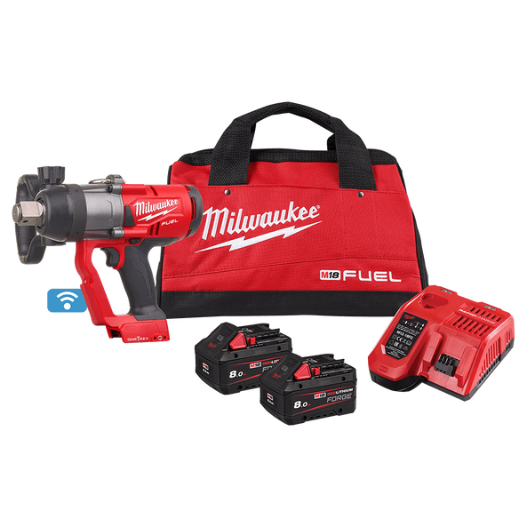 M18 FUEL™ 1" High Torque Impact Wrench w/ ONE-KEY™ Kit, , hi-res