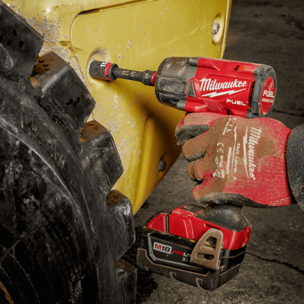 SHOCKWAVE™ 3/8" Drive 15mm Standard 6 Point Impact Socket, , hi-res